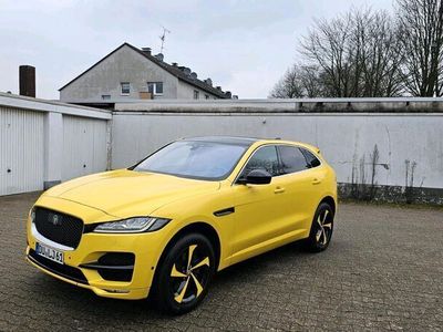 gebraucht Jaguar F-Pace voll tüv neu head up abstandswarner digital tacho