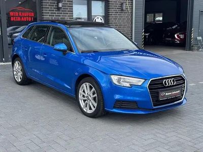 Usata Audi A3 Sportback g-tron Sport 110 CV (80 kW) 2017 Blu Utilitaria