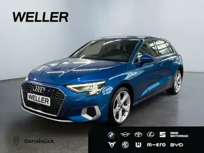 Używany Audi A3 Advanced Plus 150 KM (110 kW) 2022 Niebieski Sedan/Limuzyna