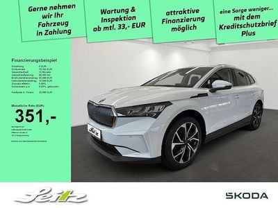 Moonweiß perleffekt Gebraucht 2023 Skoda Enyaq iV Loft SUV | 33.949 € (Fairer Preis)
