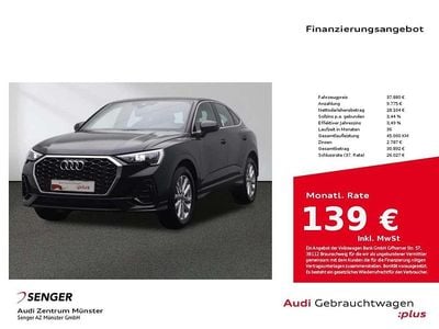 Gebraucht Audi Q3 Sportback Ambiente 150 PS (110 kW) 2024 Mythosschwarz metallic SUV