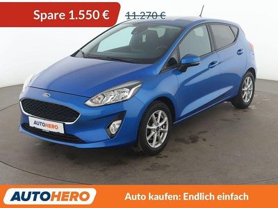 Blau Gebraucht 2019 Ford Fiesta Cool & Connect Limousine | 9.720 € (Fairer Preis)