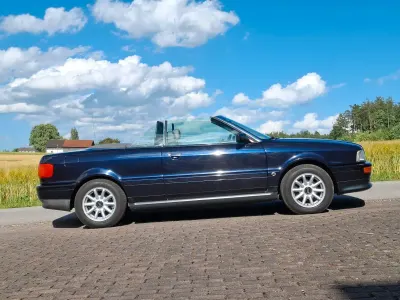 Gebraucht Audi Cabriolet Sport 174 PS (127 kW) 1995 Blau Cabrio