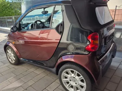 Gebraucht Smart ForTwo Cabrio 61 PS (44 kW) 2004 Schwarz Cabrio