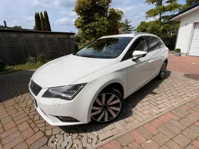 Gebraucht Seat Leon ST Style 110 PS (80 kW) 2014 Weiß Kombi
