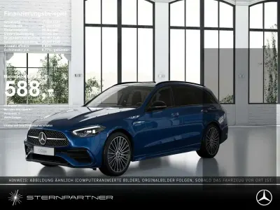 Używany Mercedes C300e AMG 197 KM (144 kW) 2025 Niebieski Sedan/Limuzyna