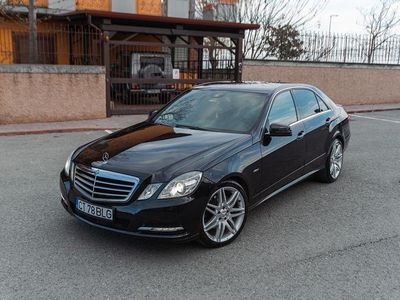 Usata Mercedes E350 Avantgarde 231 CV (169 kW) 2010 Nero Berlina