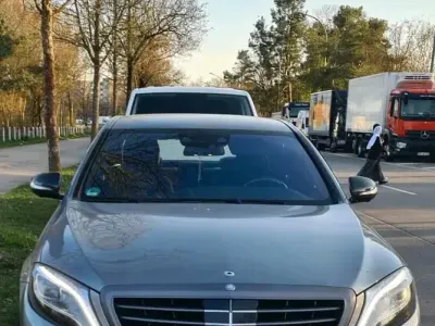 Używany Mercedes S500 455 KM (334 kW) 2013 Srebrny Sedan/Limuzyna