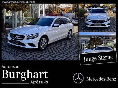 Unilack polarweiß Gebraucht 2020 Mercedes C180 Avantgarde Kombi | 22.900 € (Fairer Preis)