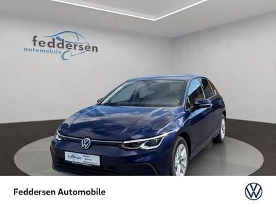 Gebraucht VW Golf VIII Life 131 PS (96 kW) 2023 Atlantic blue metallic (metallic) Limousine