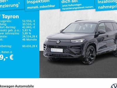 Nieuw VW Tayron R-line 204 PK (150 kW) 2026 Zwart SUV