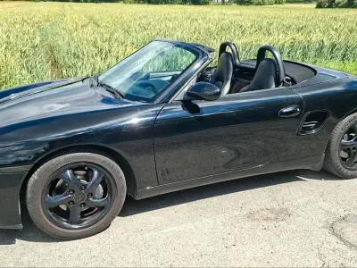 Gebraucht Porsche Boxster 204 PS (150 kW) 1999 Schwarz Cabrio