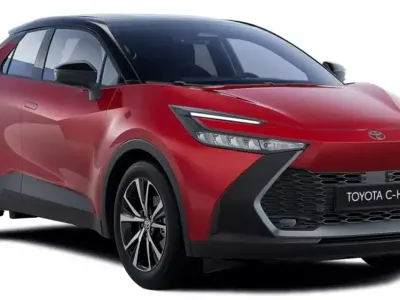 Neu Toyota C-HR 140 PS (102 kW) 2025 Karminarot metallic / dach SUV