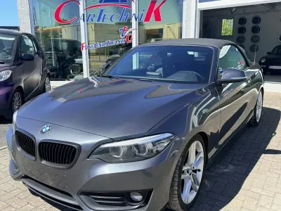 Brugt BMW 218 Advantage 150 HK (110 kW) 2018 Grå Cabriolet
