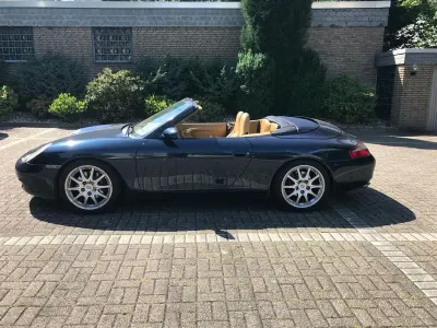 Gebraucht Porsche 911 Carrera Cabriolet 300 PS (220 kW) 2000 Blau Cabrio
