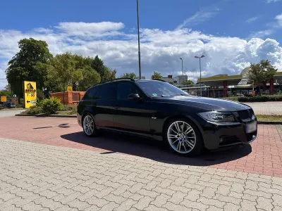 Brugt BMW 330 Shadowline 272 HK (200 kW) 2007 Sort Stationcar