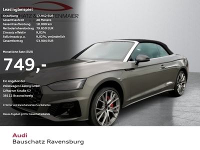 gebraucht Audi A5 Cabriolet S line 45 TFSI quattro 19