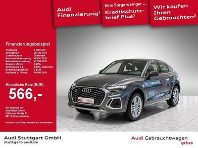Gebraucht Audi Q5 Sportback Advanced 299 PS (219 kW) 2022 Daytonagrau perleffekt SUV