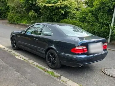 Gebraucht Mercedes CLK200 136 PS (100 kW) 1999 Blau Coupé