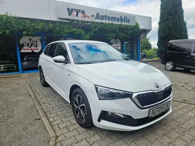 Gebraucht Skoda Scala Drive 116 PS (85 kW) 2020 Weiß Kleinwagen