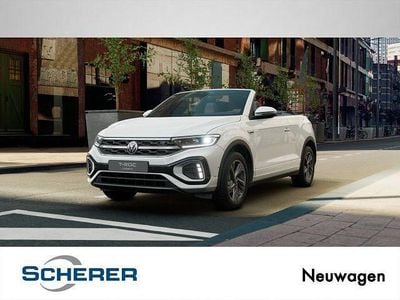 Neu VW T-Roc Cabriolet R-line 150 PS (110 kW) 2026 Weiß Cabrio