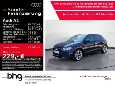 Gebraucht Audi A1 Sportback Advanced Plus 110 PS (80 kW) 2024 Blau Kleinwagen