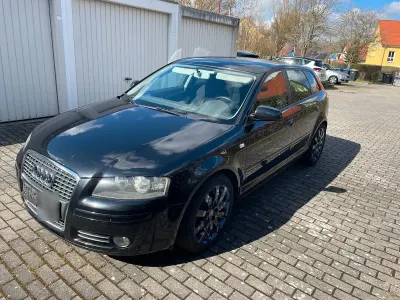 Gebraucht Audi A3 Ambition 170 PS (125 kW) 2008 Schwarz Kleinwagen