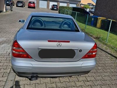 Gebraucht Mercedes SLK200 136 PS (100 kW) 1998 Silber Cabrio