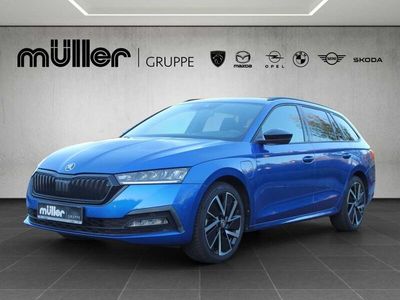 Gebraucht Skoda Octavia Style 150 PS (110 kW) 2021 Raceblau metallic (metallic) Kombi