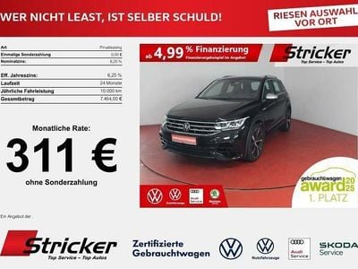 Gebraucht VW Tiguan R 320 PS (235 kW) 2022 Deep black perleffekt (metallic) SUV