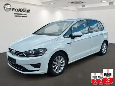 Gebraucht VW Golf Sportsvan LOUNGE 150 PS (110 kW) 2016 Weiß Van / Kleinbus