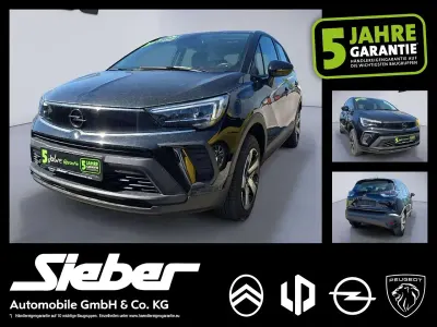 Gebraucht Opel Crossland X Edition 131 PS (96 kW) 2021 Diamant schwarz SUV