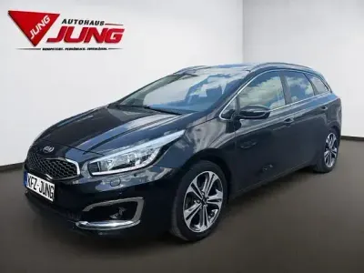 Gebraucht Kia Ceed Sportswagon Platinum Edition 135 PS (99 kW) 2018 Schwarz Kombi