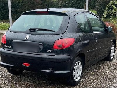 Gebraucht Peugeot 206 2007 Schwarz Kleinwagen