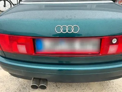 Gebraucht Audi Cabriolet 133 PS (97 kW) 1992 Grün Cabrio