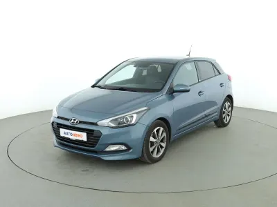 Brugt Hyundai i20 Passion 101 HK (74 kW) 2016 Blå Sedan