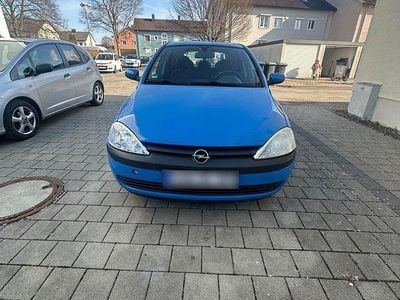 Gebraucht Opel Corsa 75 PS (55 kW) 2001 Blau Kleinwagen