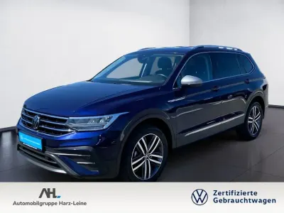 Gebraucht VW Tiguan Allspace Life 150 PS (110 kW) 2022 Atlantic blue metallic SUV