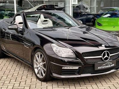 Gebraucht Mercedes SLK55 AMG AMG 421 PS (309 kW) 2012 Obsidianschwarz  metalliclack Cabrio