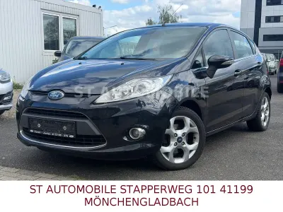 Brugt Ford Fiesta Titanium 90 HK (66 kW) 2009 Sort Hatchback