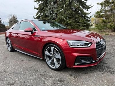 Usata Audi A5 Design 190 CV (139 kW) 2017 Rosso Coupé