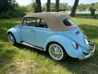 Gebraucht VW Käfer 39 PS (28 kW) 1963 Blau Cabrio