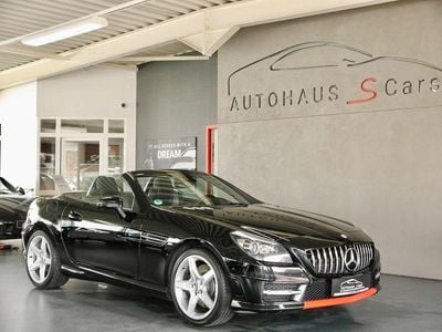 Gebraucht Mercedes SLK250 AMG line 204 PS (150 kW) 2012 Schwarz Cabrio