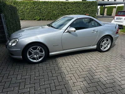 Gebraucht Mercedes SLK32 AMG AMG 354 PS (260 kW) 2001 Silber Cabrio