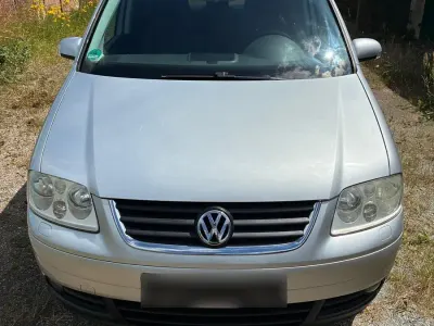 Gebraucht VW Touran 104 PS (76 kW) 2004 Silber Van / Kleinbus