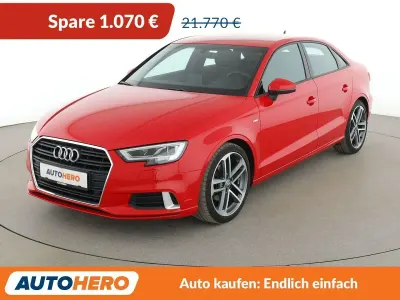 Używany Audi A3 Sport 150 KM (110 kW) 2019 Czerwony Sedan/Limuzyna