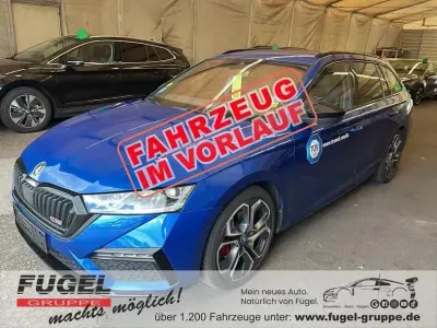 Gebraucht Skoda Octavia RS 200 PS (147 kW) 2023 Raceblau metallic Kombi