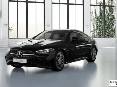 Second-hand Mercedes CLE220 Advanced Plus 197 CP (144 kW) 2025 Negru Coupe