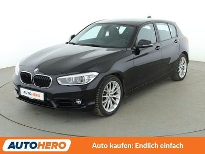 Gebraucht BMW 120 Sport Line 190 PS (139 kW) 2018 Schwarz Kleinwagen