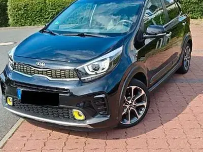 Gebraucht Kia Picanto X-Line 84 PS (61 kW) 2019 Schwarz Kleinwagen